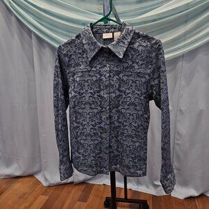 Erika small blue/silver